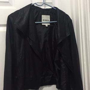 BB Dakota Leather Moto Jacket